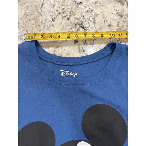 Disney Mickey Mouse Sweatshirt Women's 4XL Long Sleeve Crew Neck Graphic Blue - Picture 4 of 14